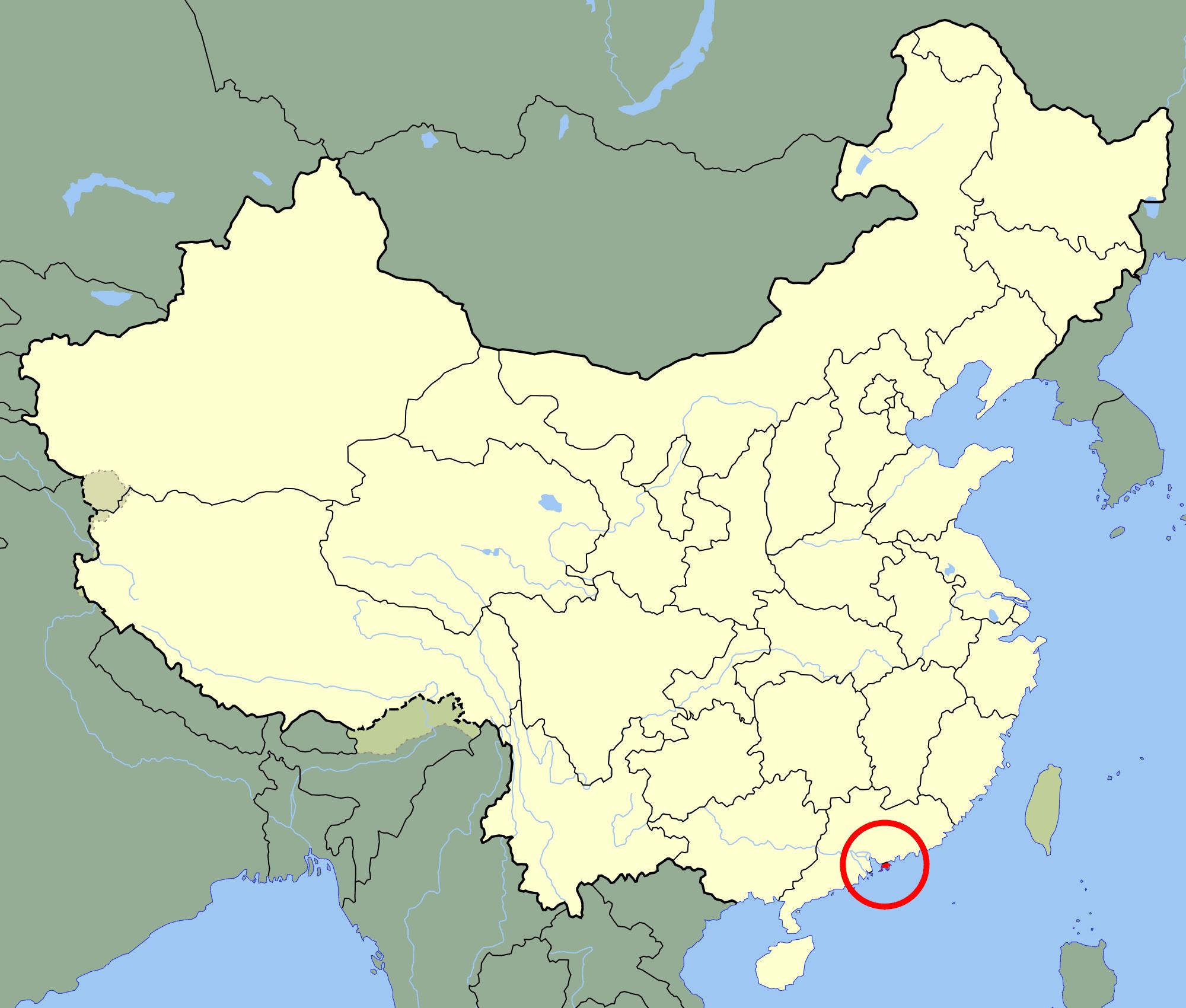 hong kong karta Hong Kong på karta   Hongkongmap (Kina) hong kong karta
