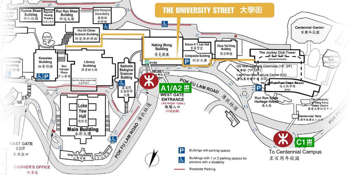 karta över hku