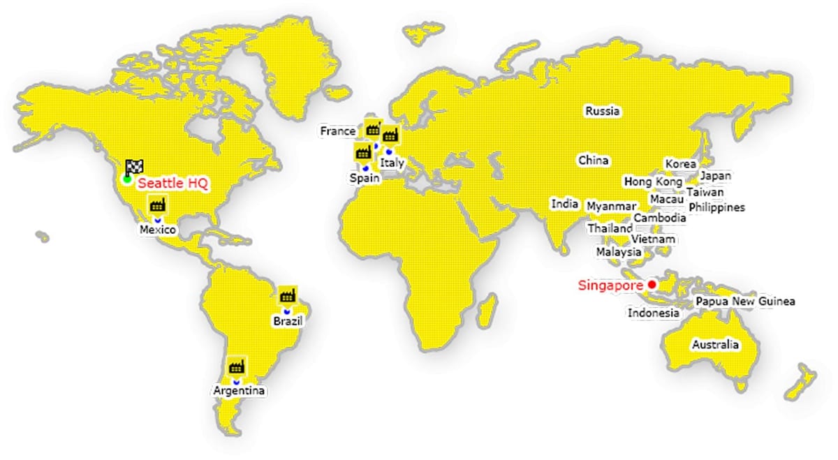 Hongkong på kartan
