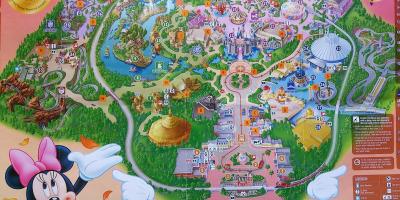 Hong Kong Disney karta
