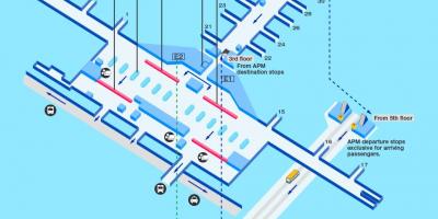 Hong Kong airport gate karta
