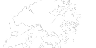 Hong Kong karta översikt