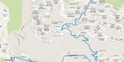 Hong Kong vandringsleder karta