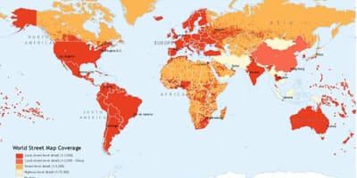 Hong Kong plats på världskartan