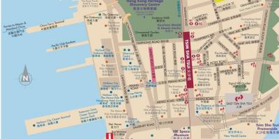 Hong Kong-Kowloon karta