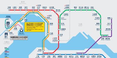 Kowloon bay MTR-stationen karta